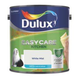 Dulux Easycare 2.5Ltr White Mist Matt Emulsion Kitchen Paint