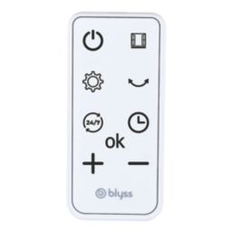 Blyss BL PTCM 2000W Electric Wall-Mounted Heater White