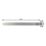 Smith & Locke Matt Silver Straight Gate Hinges 130mm x 750mm x 55mm 2 Pack