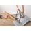 Fix-O-Moll Brown Square Self-Adhesive Furniture Gliders 200mm x 200mm
