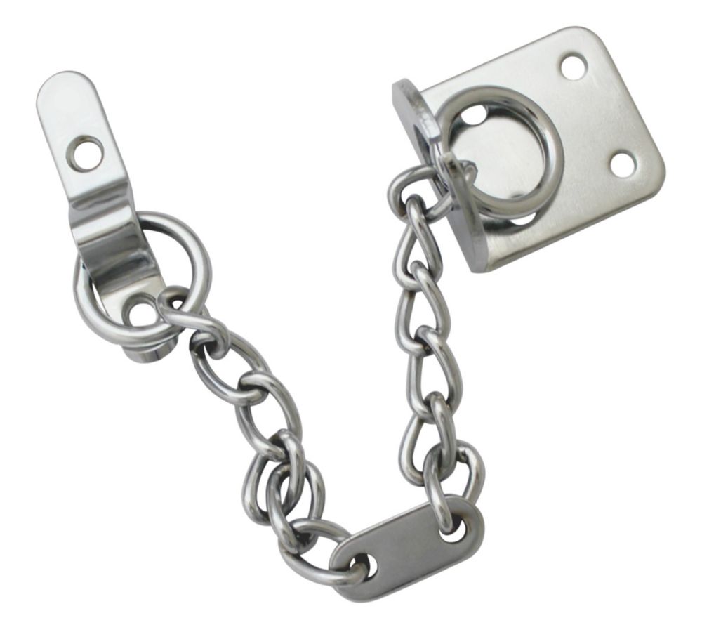 Smith & Locke Door Chain 220mm Polished Chrome - Screwfix