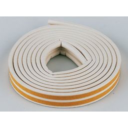 Stormguard  EPDM Rubber P Strip White 20m