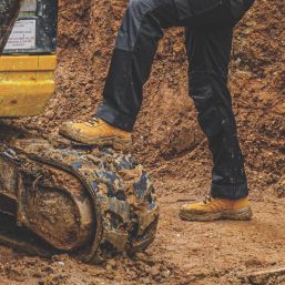 DEWALT Livingston Size 12  Wheat Waterproof Steel Toe Cap Safety Boots