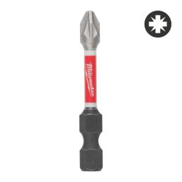 Milwaukee  2" 50mm Hex Shank PZ2 Screwdriver Bit
