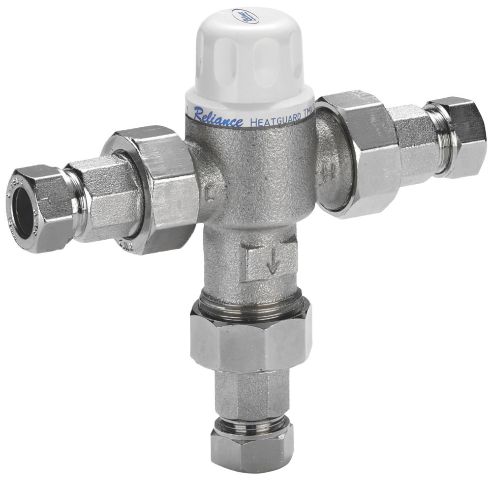 Reliance Valves HEAT160020 Heatguard 2-in-1 Thermostatic Mixing Valve ...