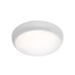 Saxby AmazonPro Indoor & Outdoor Maintained or Non-Maintained Emergency Round LED Bulkhead White 18W 1800lm