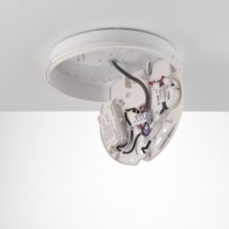 Saxby AmazonPro Indoor & Outdoor Maintained or Non-Maintained Emergency Round LED Bulkhead White 18W 1800lm