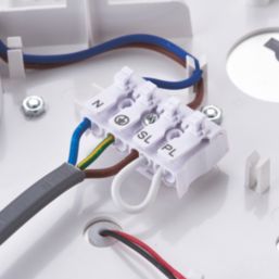 Saxby AmazonPro Indoor & Outdoor Maintained or Non-Maintained Emergency Round LED Bulkhead White 18W 1800lm