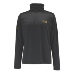 Stanley FatMax Napier 1/4 Zip Fleece Black Large 42" Chest