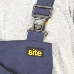 Site Stoian Bib & Brace Navy Large 34" W 32" L
