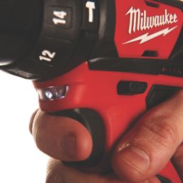 Milwaukee M12 BPD-202C 12V 2 x 2.0Ah Li-Ion RedLithium  Cordless Sub-Compact Percussion Drill