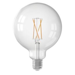 Calex  E27 G125 LED Virtual Filament Smart Light Bulb 7.5W 1055lm