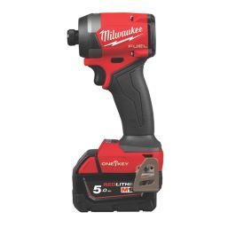 Milwaukee M18ONEID3-502X FUEL 18V 2 x 5.0Ah Li-Ion RedLithium Brushless Cordless Impact Driver