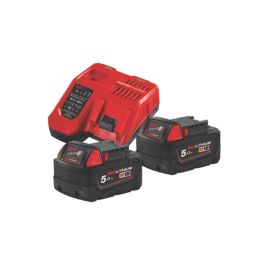 Milwaukee M18ONEID3-502X FUEL 18V 2 x 5.0Ah Li-Ion RedLithium Brushless Cordless Impact Driver