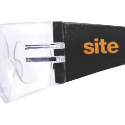 Site SEY228R Clear Lens Safety Specs