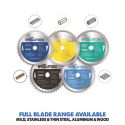 Evolution M230TCT-48CS Mild Steel Circular Saw Blade 230mm x 25.4mm 48T