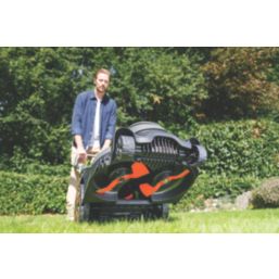 Flymo UltraMow Duo 460 36V 2 x 4.0Ah Li-Ion Power for All Brushless Cordless 46cm Lawn Mower