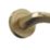 Cooke & Lewis Izenah Lever on Rose Door Handles Pair Brushed Brass