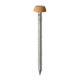 Timco Polymer-Headed Pins Oak 6.4mm x 30mm 0.22kg Pack