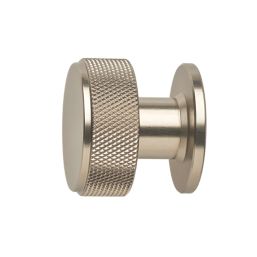 Elite Knobs & Handles Kensington Knurled Cabinet Knob Brushed Nickel 35mm