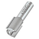 Trend 4/6X1/2TC 1/2" Shank Double-Flute Straight Cutter 20mm x 25mm
