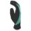 MCR Safety HydraGrip General Handling Gloves Green/Black Medium 1 Pair