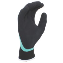 MCR Safety HydraGrip General Handling Gloves Green/Black Medium 1 Pair