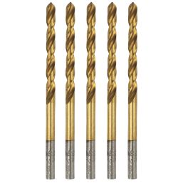 Erbauer  Straight Shank Metal Drill Bits 1.5mm x 40mm 5 Pack