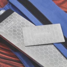 Faithfull Diamond Sharpening Stone Set 200mm