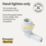Flomasta  Plastic Push-Fit Equal 90° Stem Elbow 10mm