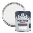 Fortress Trade  2.5Ltr White Matt  Interior & Exterior Multi Surface Primer Undercoat