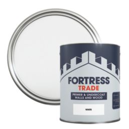 Fortress Trade  2.5Ltr White Matt  Interior & Exterior Multi Surface Primer Undercoat