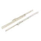 Smith & Locke Cream Bottom Fix Drawer Runners 349mm 2 Pack