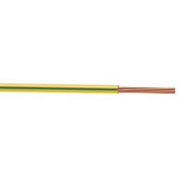 Time 6491X Green/Yellow 1-Core 6mm² Conduit Cable 10m Coil