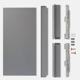 Essentials Soto Standard Drawer Box Matt Grey 1000mm