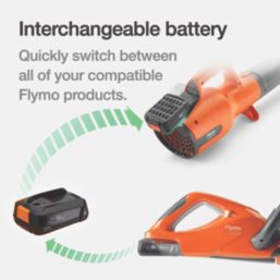 Flymo EasiStore 380R 36V 2 x 2.0Ah Li-Ion Power for All Brushless Cordless 38cm Lawn Mower