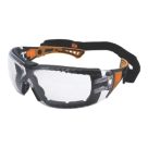 Site SEY232 Clear Lens Safety Specs with Band