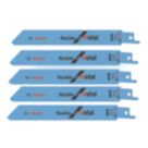 Bosch  S 922 AF Flexible Metal Reciprocating Saw Blades 150mm 5 Pack