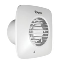 Xpelair DX150S 150mm (6") Axial Bathroom or Kitchen Extractor Fan  White 220-240V