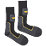 Site  Comfort Work Socks Black / Grey Size 7-11