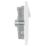 British General 800 Series 13A 2-Gang SP Switched Socket + 3A 22W 2-Outlet Type A & C USB Charger White
