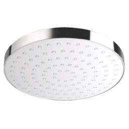 Mira Beat Deluge Tilt Shower Head Chrome/White 200mm