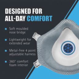 JSP  Moulded Disposable Masks P3 10 Pack