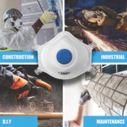 JSP  Moulded Disposable Masks P3 10 Pack