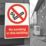 Essentials "No Smoking In This Building" Sign 210mm x 148mm