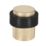Eclipse Round Linear Floor Door Stop 30 x 40mm Satin Brass