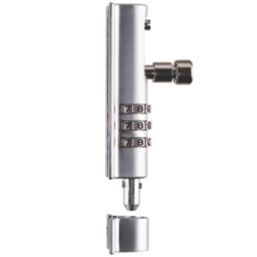 Squire Die-Cast Steel 3-Dial Combination Bolt 92mm Chrome