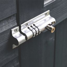 Squire Die-Cast Steel 3-Dial Combination Bolt 92mm Chrome