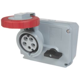 Amphenol 32A 4P+E Socket 250V