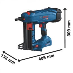 Bosch GNB 18V-38 Professional  38mm 18V 2 x 4.0Ah Li-Ion AMPShare Brushless Concrete/Steel Cordless Nail Gun